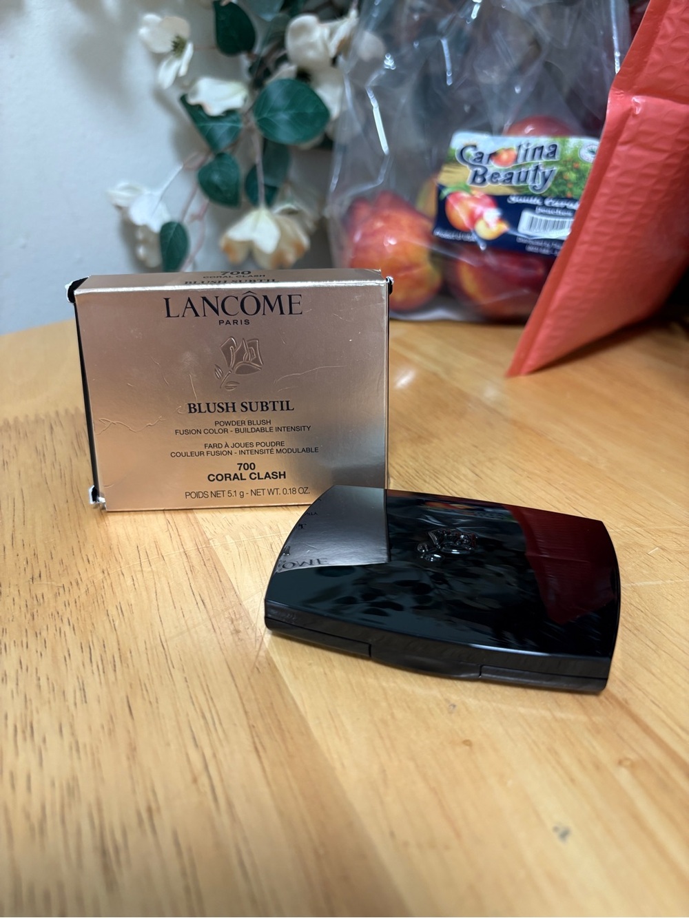 LANCOME ~ Blush Subtil,Powder Blush - 700 CORAL CLASH BNIB 0.18 oz AUTHENTIC,NEW
